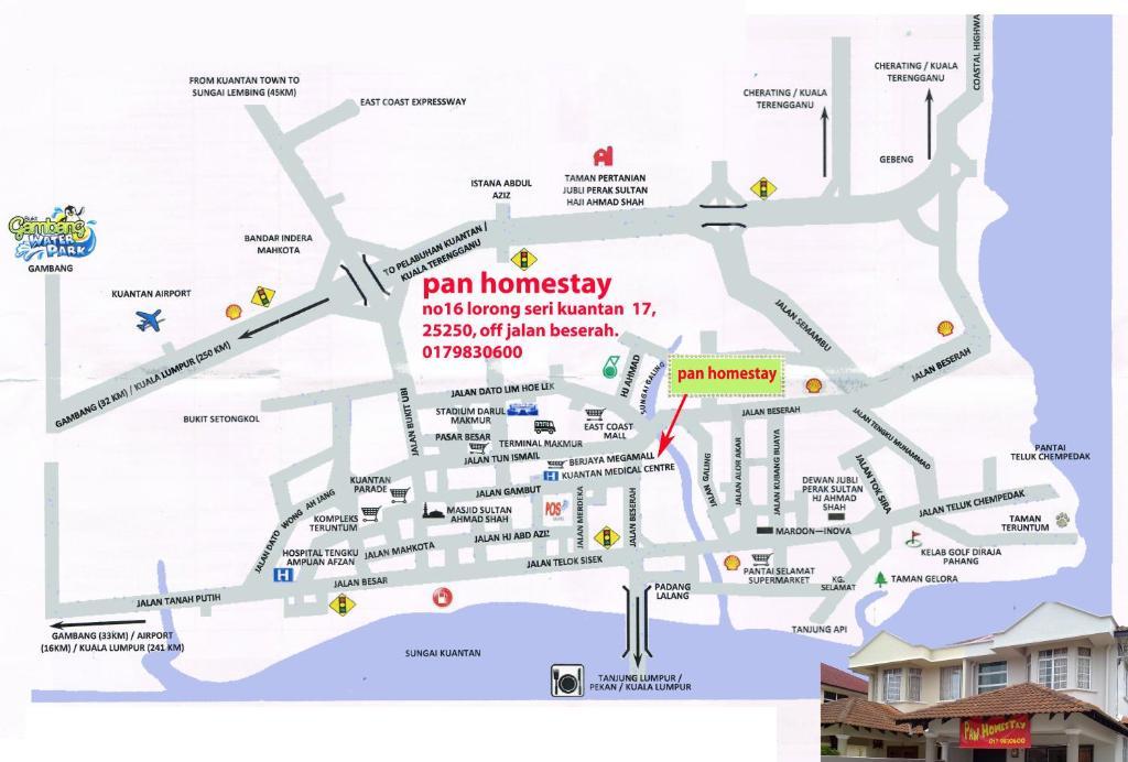 Pan Homestay كوانتان المظهر الخارجي الصورة